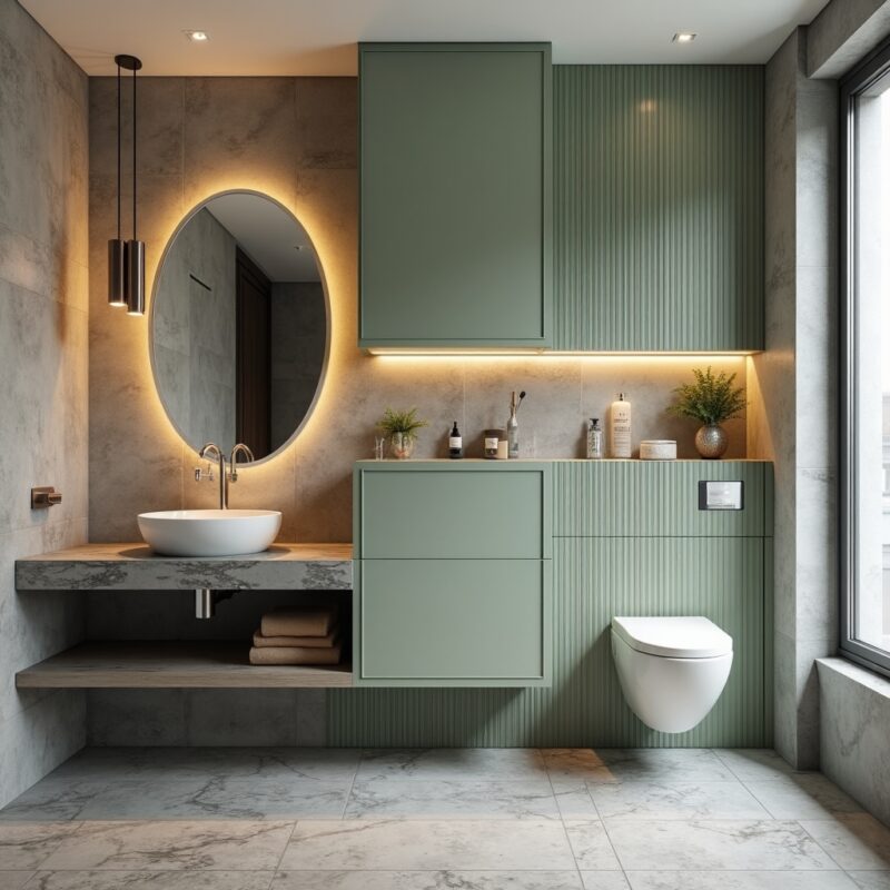 modern bathroom design by purplenest